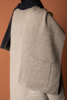 #0727S 「REVERSIBLE POCKET SCARF」 85% WOOL 15% CASHMERE  双面口袋围巾 商品缩略图8