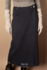 #0717 「REVERSIBLE LONG SKIRT/PONCHO」 85% WOOL 15% CASHMERE   两面穿双色半身裙*可做披肩 商品缩略图8
