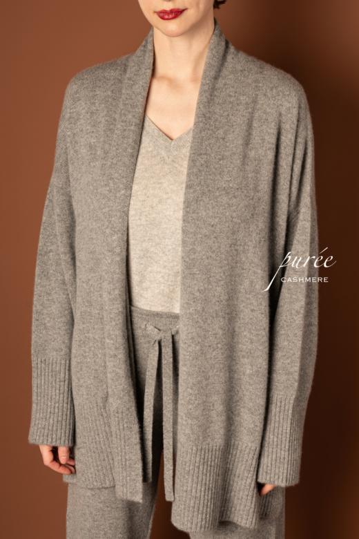 #1963 「GET WRAPPED CARDIGAN」 100% CASHMERE  短睡袍开衫 商品图4