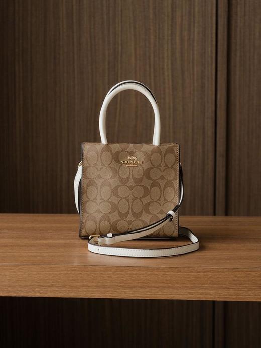 蔻驰5692琴谱包，Cally系列全皮款3色出，mini托特（SS） 商品图2