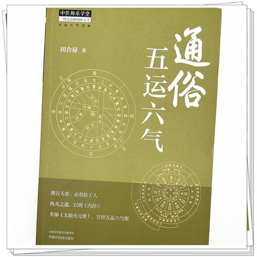 通俗五运六气 田合禄 著 中国中医药出版社 五运六气书系 中医师承学堂 临床 书籍 商品图3