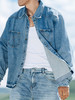 STA2024秋季基础水洗牛仔翻领衬衣夹克外套 商品缩略图5