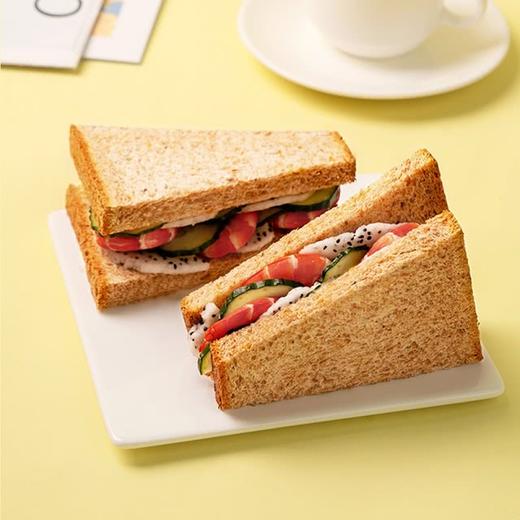 MM 山姆 嘉顿 亚麻籽全麦吐司面包 875g（内含5个独立包装） 商品图2