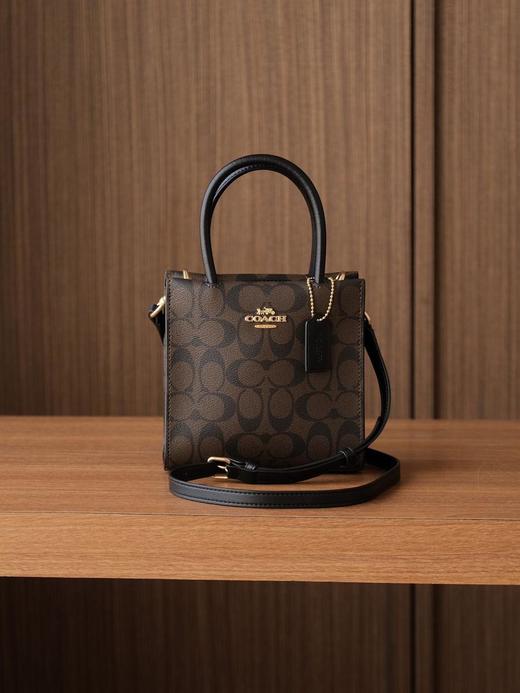 蔻驰5692琴谱包，Cally系列全皮款3色出，mini托特（SS） 商品图3