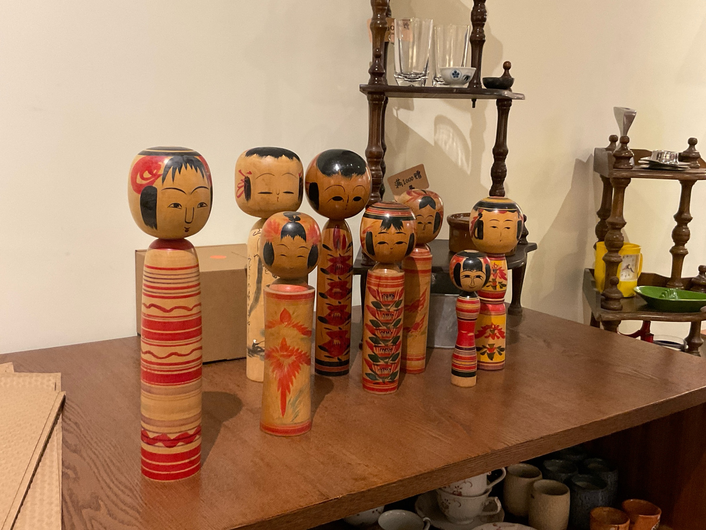 【苏州】日本手绘木偶摆件