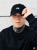 STA2024秋季偷心集团基础黑色弯檐棒球帽 商品缩略图2