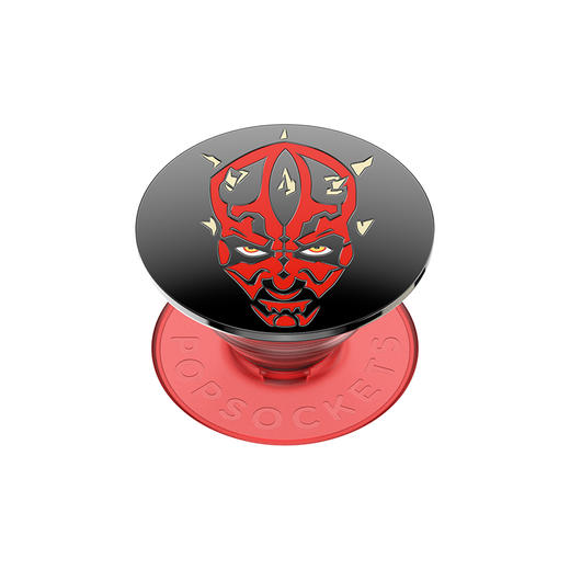 【帝国力量】达斯·摩尔 POPGRIP泡泡骚 粘贴式支架 Enamel金属珐琅系列 红色 星球大战 商品图0