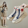 2024冬季加绒高帮小白鞋新款韩版ins女学生增高运动保暖休闲潮鞋新款爆款小红书网红同款 商品缩略图1