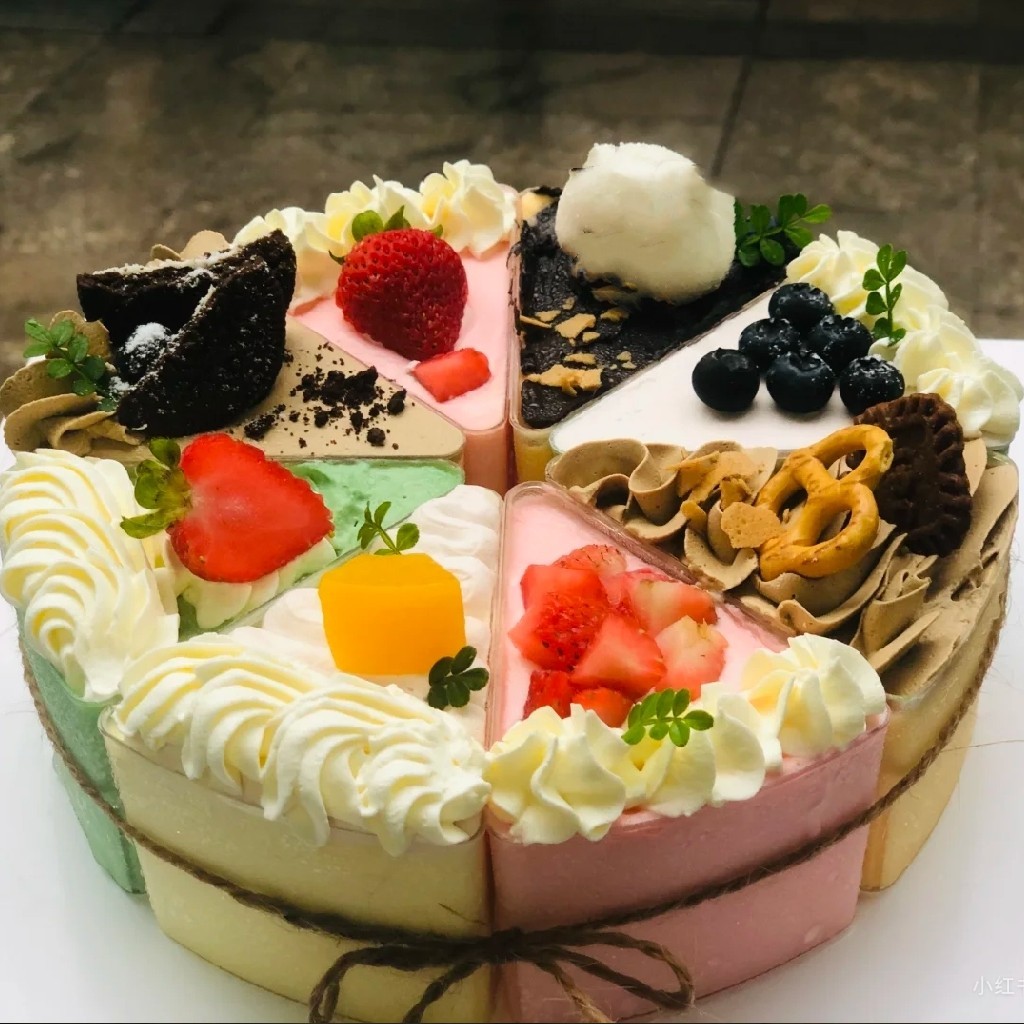 【冰激淋拼盘】人气推荐冰激淋创意拼盘蛋糕