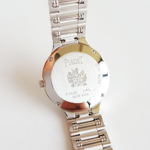 【95新正品】PIAGET伯爵珠宝腕表系列石英机芯18k白金/表圈镶嵌原厂钻石28mm（女款）G0A33052 现售价：49800！280824TJ11 商品图8