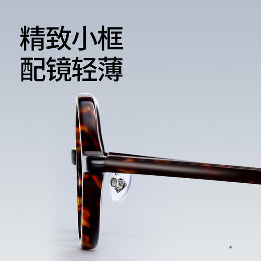普莱斯光学镜框PB8182 玳瑁小圆框 时尚书呆子 板材材质 男女通用 四色可选 商品图3