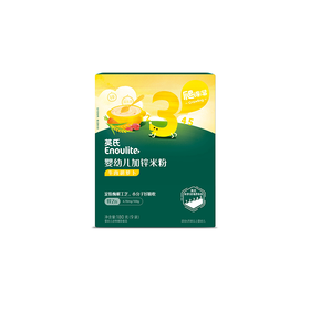 英氏牛肉胡萝卜加锌营养米粉3阶180g