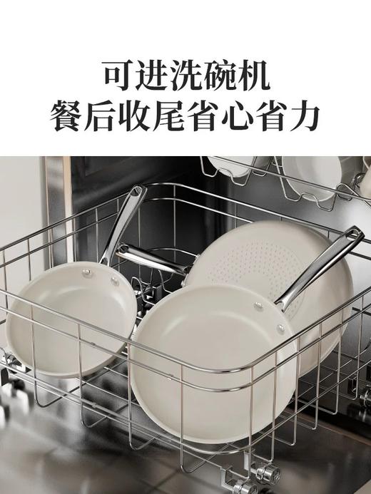 Redchef陶瓷平底锅不粘锅小煎锅家用煎饼煎蛋煎牛排专用锅电磁炉 商品图3