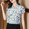 SMZ30497衬衫女士装夏季2024年新款洋气碎花漂亮妈妈爆款小衫短袖上衣 商品缩略图3