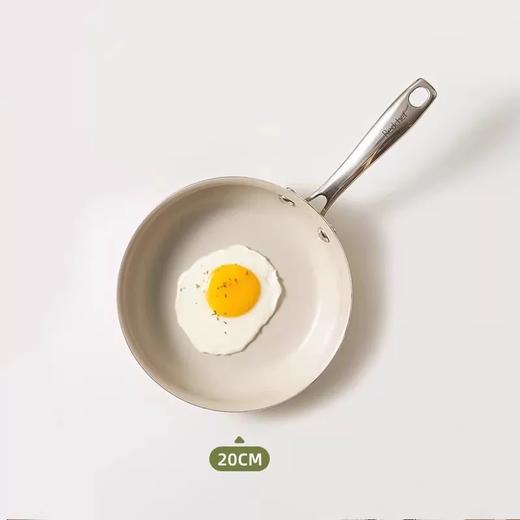 Redchef陶瓷平底锅不粘锅小煎锅家用煎饼煎蛋煎牛排专用锅电磁炉 商品图6