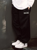 STA2024秋季偷心集团经典基础黑色休闲长裤 商品缩略图0