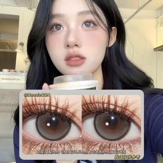 DORAGINA半年抛·星星站台·14.2mm(着色参考13.5mm) 0-1000度(无525/575) 韩产进口·(建议佩戴3-4个月左右更换) 商品图0