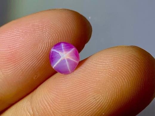 1.24ct极美无烧六芒星光红宝石裸石 商品图2