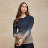 PG642斯尔丽2024秋季新款超细针柔软触感圆领吊染工艺百搭时尚针织上衣 商品缩略图2