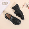 信诺真皮舒适单鞋2024秋季新款超软中老年妈妈鞋透气平底女鞋皮鞋Q6012-8 商品缩略图5