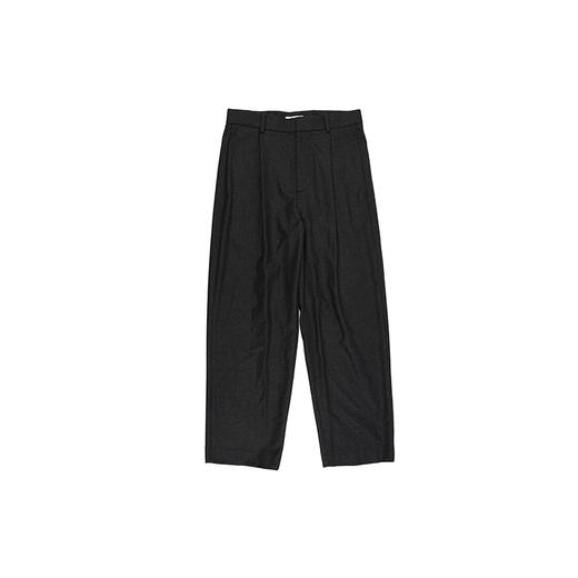 ATON MERINO COLLEGE FLANNEL WIDE PANTS美利奴羊毛法兰绒阔腿裤 商品图4