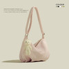 「温柔森系~五色可选」新款森系好搭单肩包 通勤丝绒大容量轻便托特包潮箱包 商品缩略图2