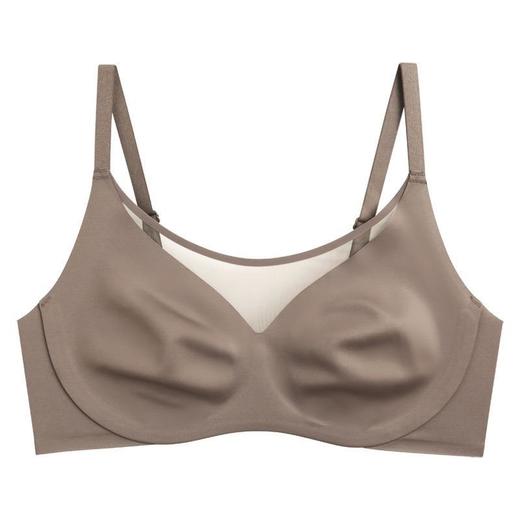 【日本薄款兔耳朵无痕内衣】黑科技高弹细旦纤维大胸显小胸显瘦，不上滑不跑杯不尴尬，收副乳无钢圈睡眠文胸罩QQ 商品图4