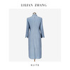 E-“定制”—「东方意蕴」—“中式老钱”—Lady挚爱、天空蓝连衣裙 2401184 商品缩略图1