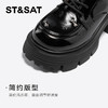 星期六英伦复古可爱蝴蝶结厚底增高乐福SSC3112N07 商品缩略图6