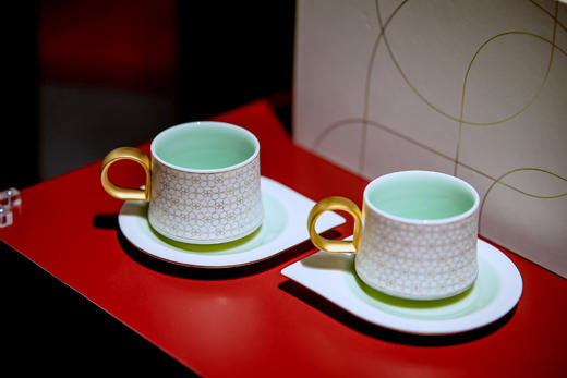 玉青瓷·和合如意对杯 商品图0