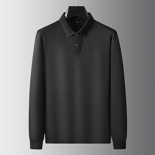 【新款DDA】大依优型大码长袖Polo衫翻领加肥加大肥佬休闲商务宽松透气上衣打底 商品图6
