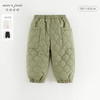 马克珍妮男女童时尚波浪绗棉保暖棉裤儿童夹棉裤子秋装新款241331 商品缩略图0