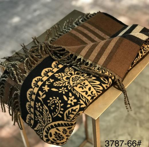 优品堂【细雨轻蜓】披肩围巾两用双面长巾 商品图13