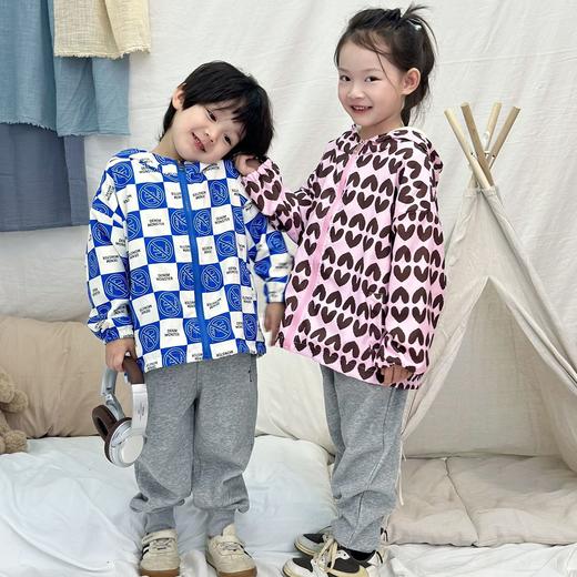 【49.9/件加绒外套】儿童秋冬爆款满印花加绒风衣外套！宽松版型！抗风耐寒！聚 商品图2