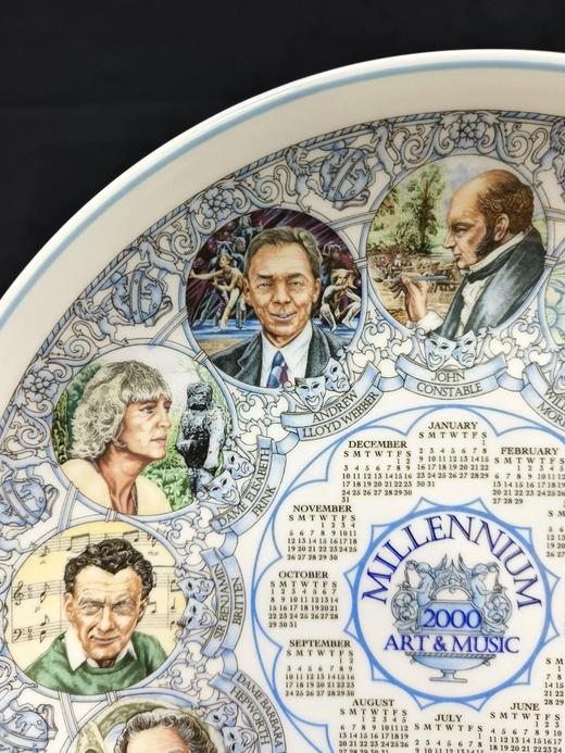 2000年Wedgwood英国威基伍德年份盘中古年份盘收藏赏盘礼物生日圣诞日历系列 商品图1