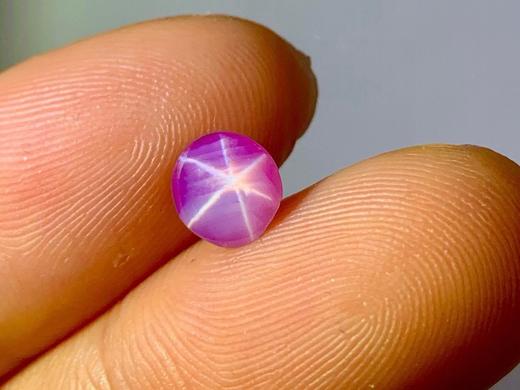 1.24ct极美无烧六芒星光红宝石裸石 商品图1