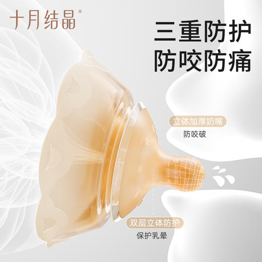 乳头内陷矫正器保护罩三层防咬奶头牵引器哺乳盾辅助神器 商品图2