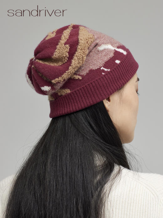 青海羊绒针织帽子SJF96P629N 商品图1