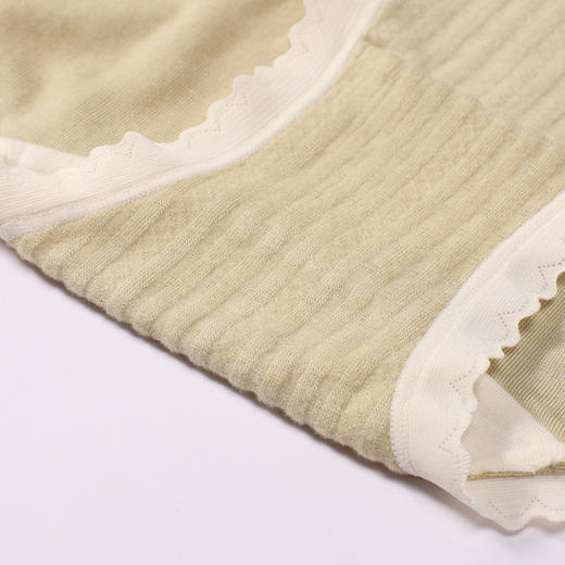 都市丽人内裤纤柔绵平角裤发热螺纹提花女士内裤LKT5L7 商品图6