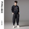 PINLI品立2024秋季新款国潮宽松休闲卫衣男士烫钻飞马祥云上衣潮BG243109038 商品缩略图1