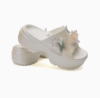 CROCS洞洞鞋 雪屋蝴蝶凉拖 白色210180-100 商品缩略图0