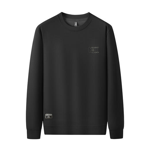 【新款DDP】大依优型大码卫衣长袖休闲加肥加大男士胖子大码内搭上衣打底显瘦 商品图3