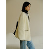 HeyDress摇粒绒外套女秋冬宽松圆领撞色设计抓绒衣加厚保暖上衣 商品缩略图3