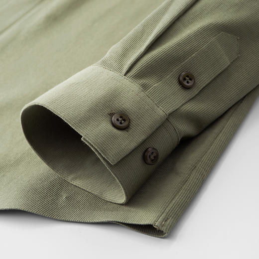 【新中式小立领】【新款DDP】大依优型大码长袖衬衫男装加肥加大体恤大号上衣胖子休闲商务 商品图7