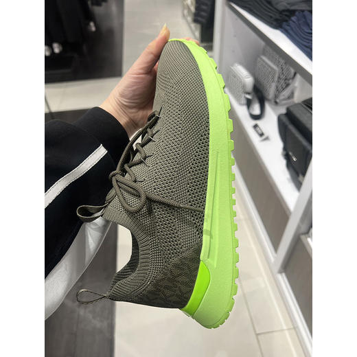 Michael Kors/MK 男士弹力系带套穿透气轻便飞织鞋运动鞋 商品图1