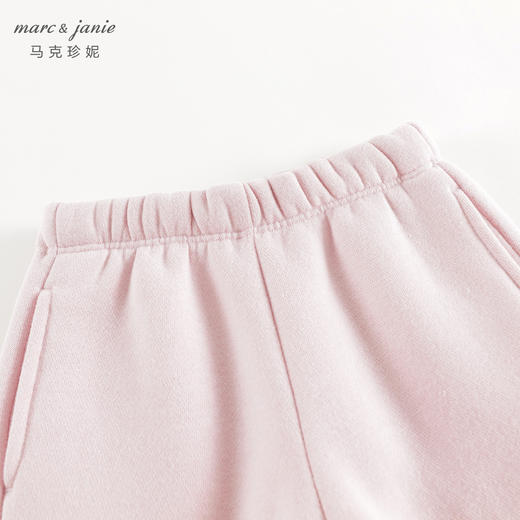 【抗静电】马克珍妮女童蝴蝶结加绒喇叭裤儿童裤子宝宝冬装241313 商品图6