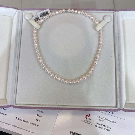 Rose6.5-7mmAkoya项链 商品图4