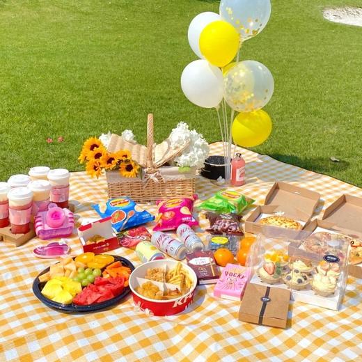 【国庆出游野炊必备！郊游野餐垫布】假期和朋友一起出游，新款ins风野餐垫，轻松享受阳光下的轻时光，加厚加宽防潮耐磨，轻松便携清洁，户外野餐必备良品，出游聚会时刻好伴侣！ 商品图3