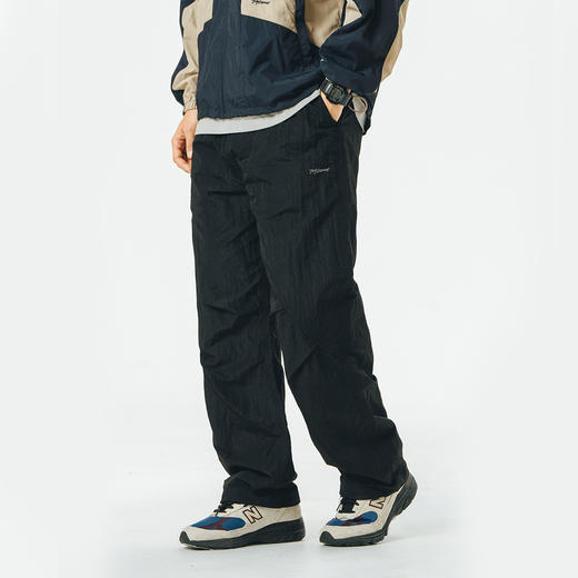 714street潮牌男士防水休闲裤2024夏装新款直筒裤男女薄款裤子 商品图4