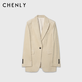 尘衣｜复古老钱灯芯绒西装外套